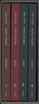 Book spine: David Freund - Gas Stop