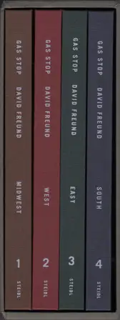 Book spine: David Freund - Gas Stop