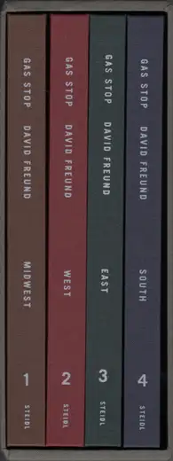 Book spine: David Freund - Gas Stop