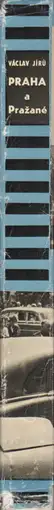 Book spine: Václav Jírů - Praha a Pražané