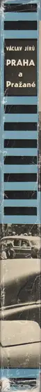 Book spine: Václav Jírů - Praha a Pražané