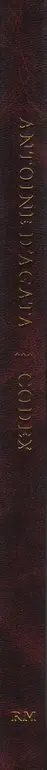 Book spine: Antoine D'Agata - CODEX, México 1986-2016