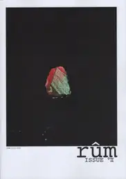 Maria Lichtenegger & Harald Wawrzyniak (Eds.) - rûm magazine Issue°II