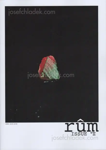 Cover of Maria Lichtenegger & Harald Wawrzyniak (Eds.) - rûm magazine Issue°II