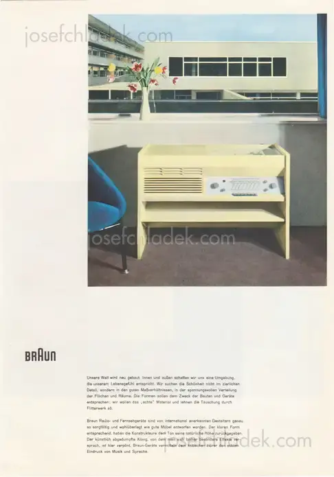 Cover of Braun - Prospekt