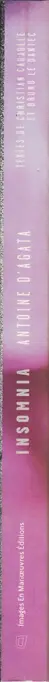 Book spine: Antoine D'Agata - Insomnia