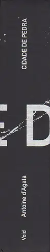 Book spine: Antoine D'Agata - Cidade de Pedra