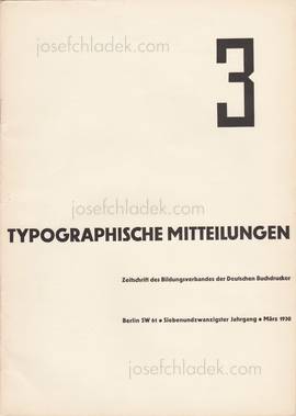  Deutsche Buchdrucker - Typographische Mitteilungen, 27. ...