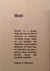 Mutti (ONLY 100 COPIES SIGNED WITH PRINT)