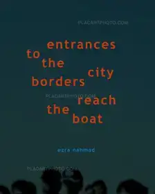 Entrances to the City Borders Reach the Boat (Only 20 copies)