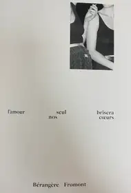 L'amour seul brisera nos coeurs (Signed)