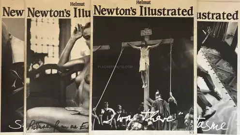 Helmut Newton's Illustrated (complete set: n°1 to n°4)